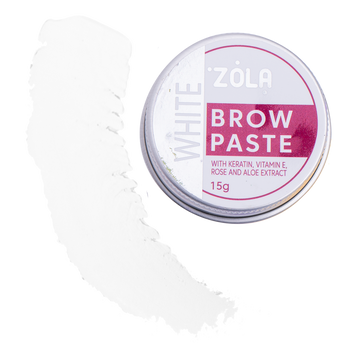 Паста контурная для бровей Zola Brow Paste White 15 г 00-00026000 фото