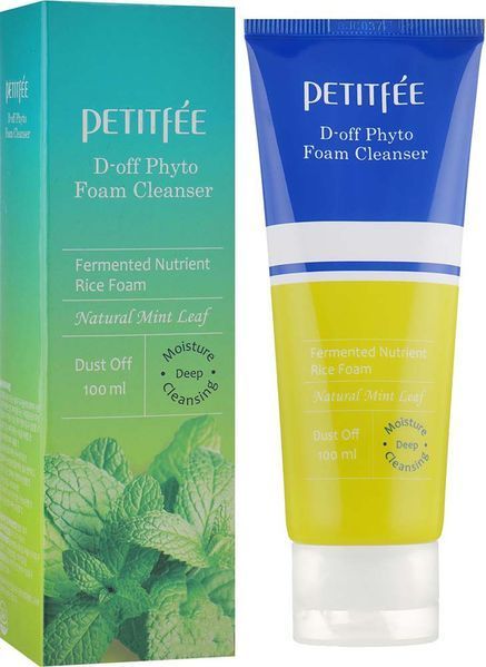 Фіто-пінка для глибокого очищення Petitfee D-off Phyto 100 мл 00-00011407 фото