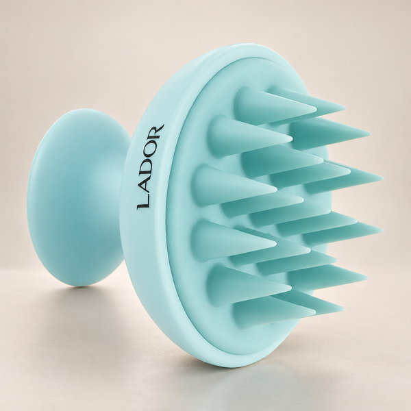 Щітка для миття волосся Lador Dermatical Shampoo Brush Бірюзова 00-00024124 фото