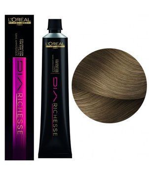 Крем-краска без аммиака L'Oreal Professionnel Dia Richesse №8 Светлый блондин 50 мл 00-00016202 фото
