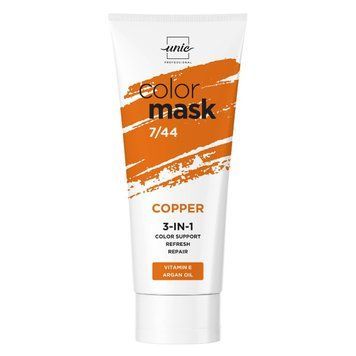 Маска тонирующая для волос Unic Color Mask №7/44 Copper 250 мл 00-00027242 фото