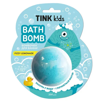 Бомбочка для ванной TINK KIDS Fizzy Lemonade 200 г 00-00025554 фото