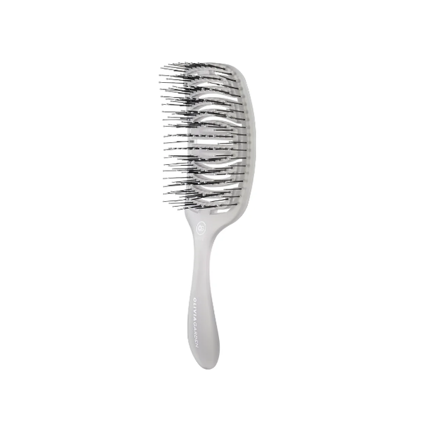 Щітка для волосся Olivia Garden Essential Care Flex Medium Hair Bristles Ice Grey 00-00024466 фото