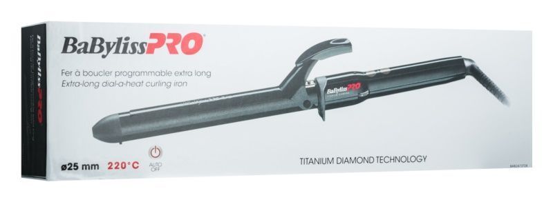 Плойка BaByliss Pro Titanium Diamond 25 мм 00-00009127 фото