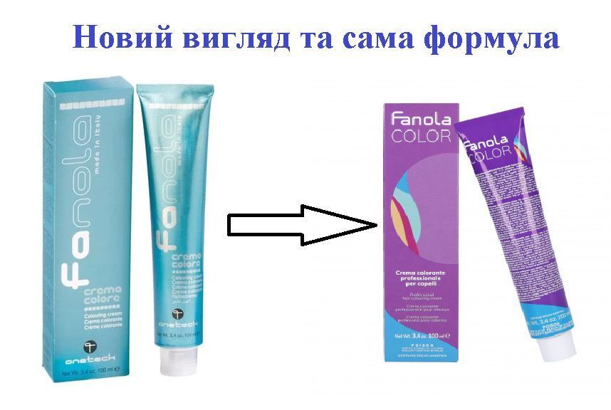 Крем-краска для волос Fanola №6/0 Intense Dark Blonde 100 мл 00-00002991 фото