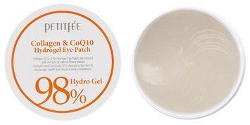 Патчи гидрогелевые под глаза Petitfee Collagen & Co Q10 60 шт 00-00011403 фото