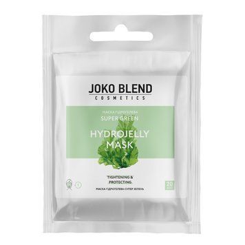 Маска гидрогелевая для лица Joko Blend Super Green Hydrojelly Mask 20 гр 00-00018358 фото