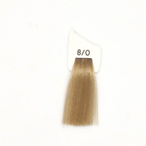 Крем-фарба аміачна для волосся Inebrya Сolor №8/0 Light Blonde 100 мл 00-00021456 фото