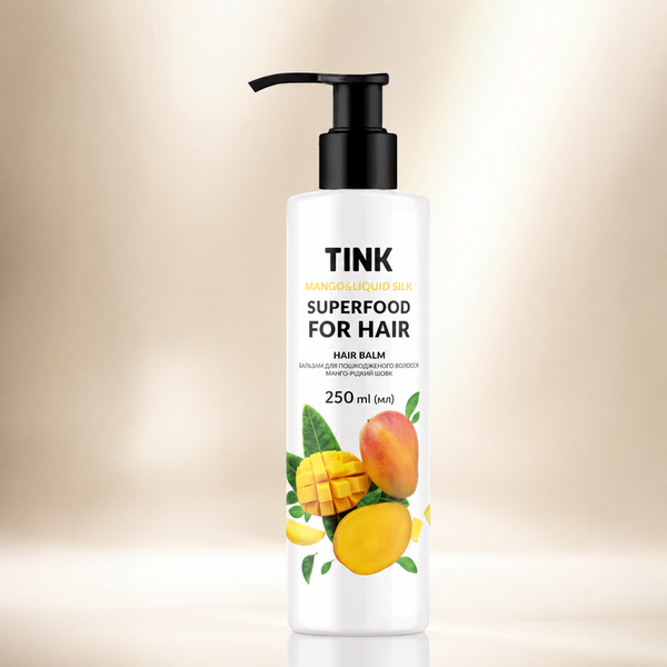 Бальзам для пошкодженого волосся Tink Hair Balm Манго-Рідкий шовк 250 мл 00-00018176 фото
