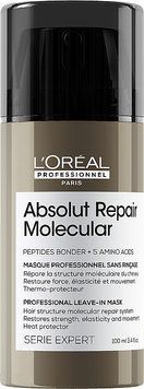 Маска для восстановления волос Loreal Professionnel Absolut Repair Molecular Leave-In Mask 100 мл 00-00022953 фото