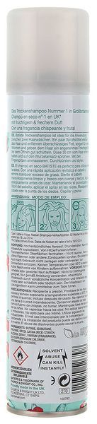 Шампунь сухой Batiste Dry Shampoo Cherry 200 мл 00-00008585 фото