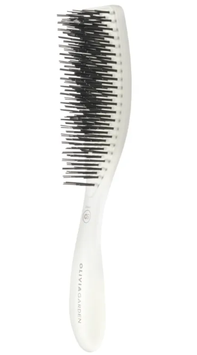Щетка для укладки волос Olivia Garden Essential Style Wet Fine Hair Bristles Ice White 00-00024962 фото