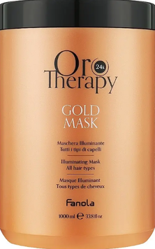 Маска восстанавливающая для волос Fanola Oro Therapy 1000 мл 00-00000231 фото