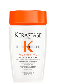 Шампунь для сухих волос Kerastase Nutritive Bain Satin Riche Shampoo 80 мл 00-00024380 фото
