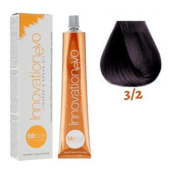Крем-краска для волос BBCos Innovation Evo №3.2 Dark Purple Chestnut 100 мл (уценка) 00-00023089 фото