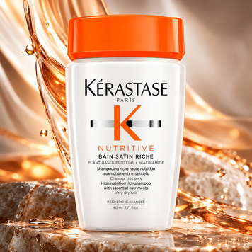 Шампунь для сухих волос Kerastase Nutritive Bain Satin Riche Shampoo 80 мл 00-00024380 фото