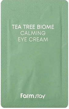 Крем для кожи вокруг глаз с зеленым чаем FarmStay Tea Tree Biome Calming Eye Cream 1 мл 00-00024127 фото