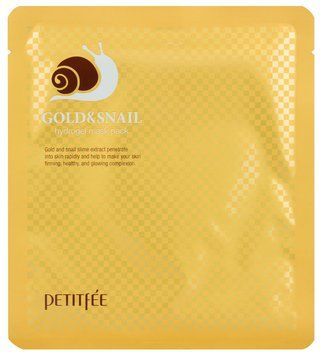Маска гидрогелевая для лица Petitfee Gold & Snail 30 мл 00-00011387 фото