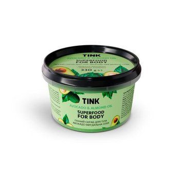 Скраб для тела пенный Tink Superfood For Body Avocado & Almond Oil 300 г 00-00024148 фото