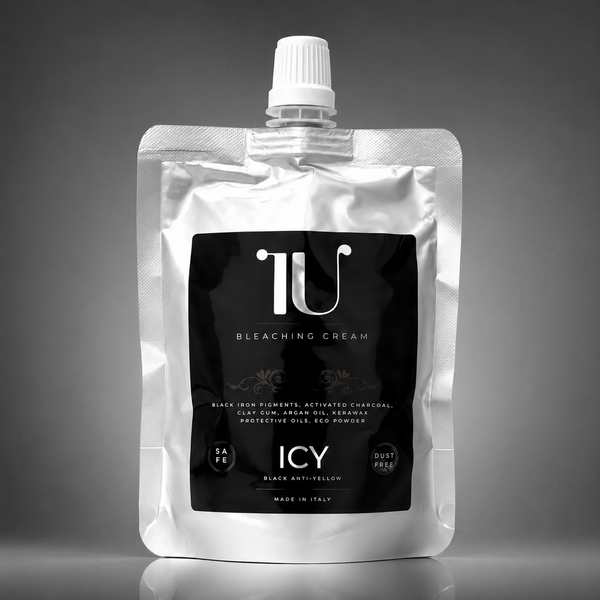 Крем для освітлення волосся Carisma IU Icy Black 250 мл 00-00020284 фото