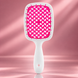 Щітка для волосся Janeke Superbrush Біло-рожева 00-00025292 фото 2