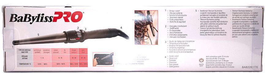 Плойка конусоподібна BaByliss ВАВ2281ТТЕ 00-00002154 фото