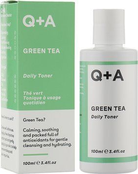 Тонер для лица успокаивающий с зеленым чаем Q+A Green Tea Daily Toner 100 мл 00-00022913 фото