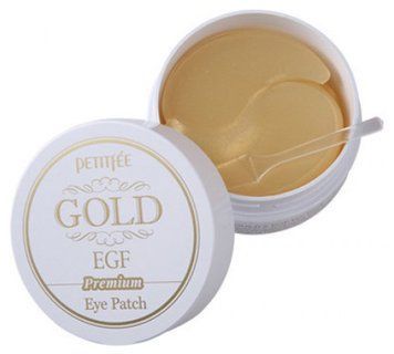Патчи гидрогелевые под глаза Petitfee Premium Gold & EGF Eye Patch 60 шт 00-00011389 фото
