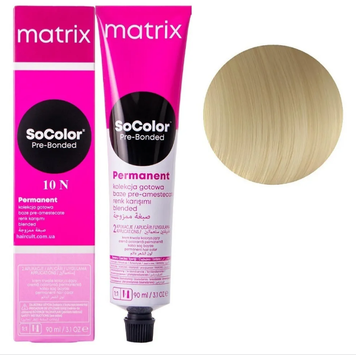 Крем-фарба Matrix SoColor Pre-Bonded Cream №10N Very light natural blonde 90 мл 00-00026474 фото