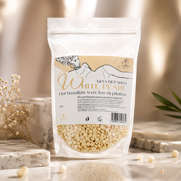 Воск в гранулах Bella Donna Brazilian White Pearl Wax 250 г 00-00025196 фото