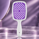 Щітка для волосся Janeke Superbrush Біло-фіолетова 00-00020076 фото 1