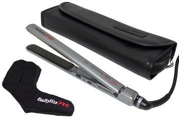 Щипцы нанотитановые с терморегулятором BABYLISS BAB2072EPE серые 00-00002312 фото