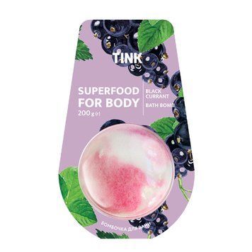 Бомбочка-гейзер для ванны Tink Black Currant 200 гр 00-00018190 фото