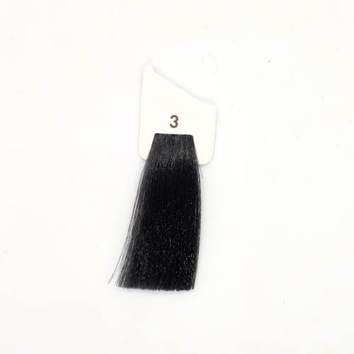 Крем-фарба аміачна для волосся Inebrya Сolor №3 Pure Dark Chestnut 100 мл 00-00021423 фото