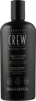 Шампунь для сивого волосся American Crew Daily Silver Shampoo 250 мл 00-00019214 фото