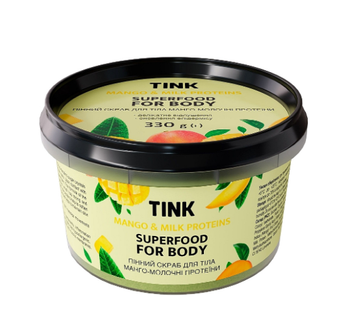 Скраб для тела пенный Tink Superfood For Body Mango & Milk Proteins 300 г 00-00024151 фото