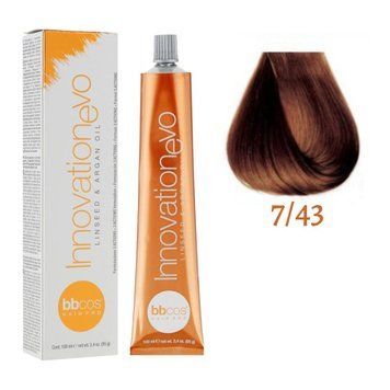 Крем-краска для волос BBCos Innovation Evo №7.43 Copper Golden 100 мл 00-00023141 фото