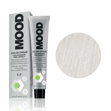 Тонер для волосся з аміаком Mood Color Cream Moody Toner №0 White 100 мл 00-00027048 фото