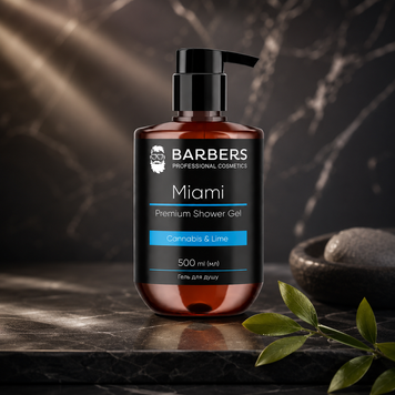 Гель для душу Barbers Miami 500 мл 00-00018095 фото