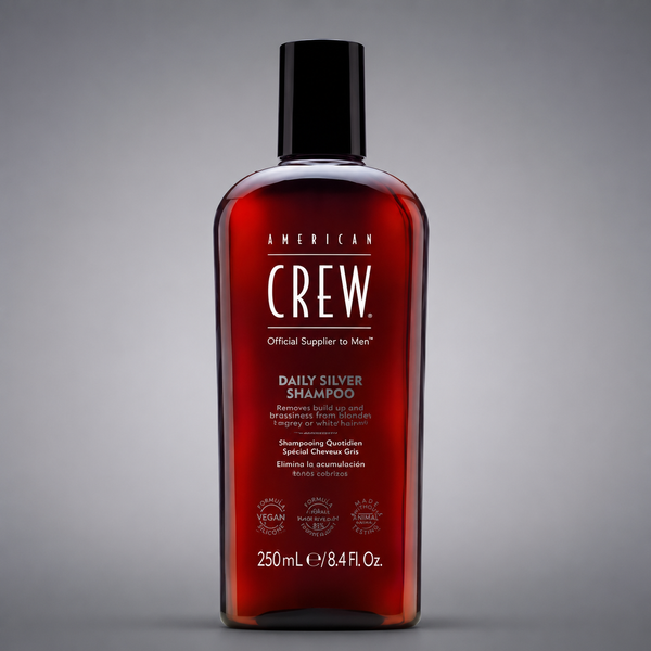 Шампунь для сивого волосся American Crew Daily Silver Shampoo 250 мл 00-00019214 фото