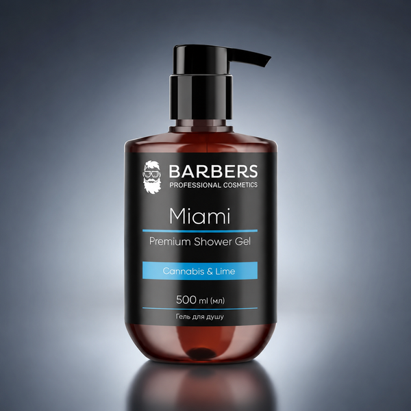 Гель для душу Barbers Miami 500 мл 00-00018095 фото
