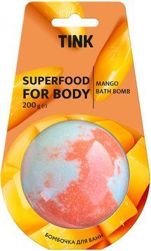 Бомбочка-гейзер для ванны Tink Mango 200 гр 00-00025078 фото