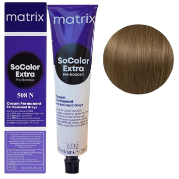 Крем-краска для волос Matrix Socolor Beauty Extra №508N Светлый коричневый 90 мл 00-00026564 фото