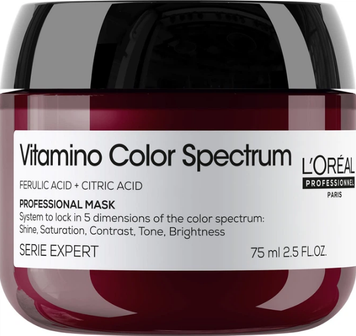 Маска для блиску та збереження кольору волосся Loreal Professionnel Vitamino Color Spectrum 75 мл 00-00027520 фото