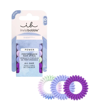 Резинка-браслет для волос Invisibobble Power Gym Jelly 6 шт 00-00024231 фото