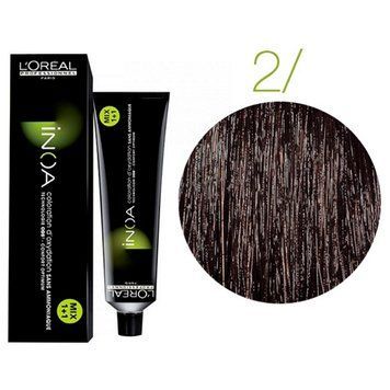 Крем-фарба для волосся Loreal Professionnel INOA 2 Брюнет 60 мл 00-00004672 фото