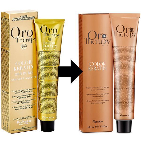 Крем-краска безаммиачная Fanola Oro Therapy Extra №10/13 Blonde platinum biege extra 100 мл 00-00003064 фото