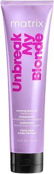 Засіб для зміцнення волосся Matrix Total Results Unbreak My Blonde Reviving Treatment 150 мл 00-00020674 фото