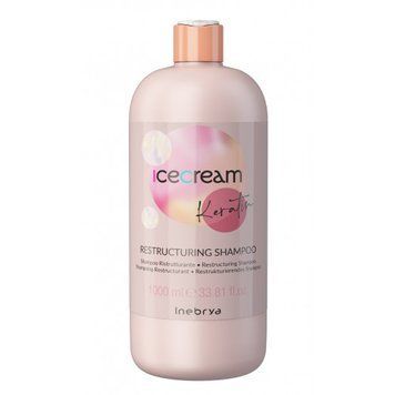 Шампунь восстанавливающий с кератином Inebrya Keratin Restructuring Shampoo 1000 мл 00-00021364 фото