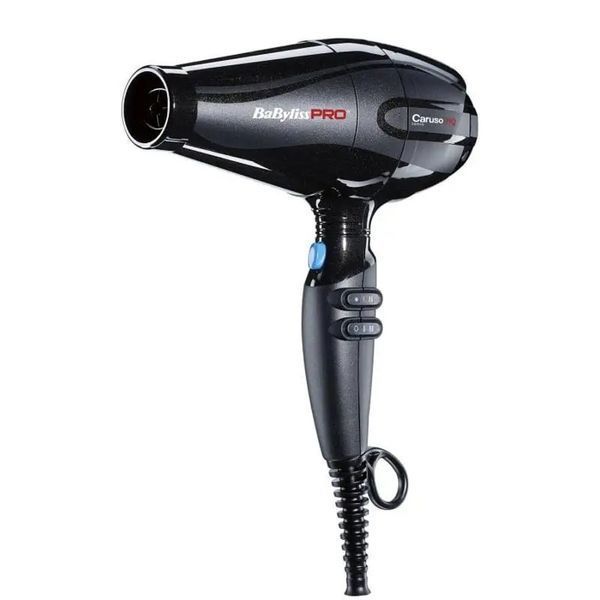 Фен BaByliss PRO Caruso-HQ Ionic Black 2400W 00-00027631 фото